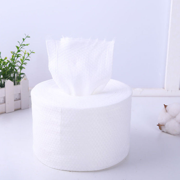 Nonwoven 100% viscose disposable towels soft natural face towel disposable clean face towel