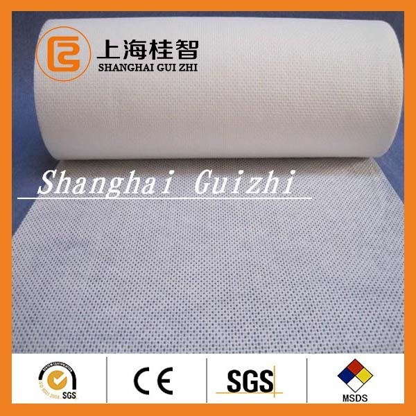 Pure Natural Cotton Spunlace Nonwoven Fabric Roll High Tensile Strength