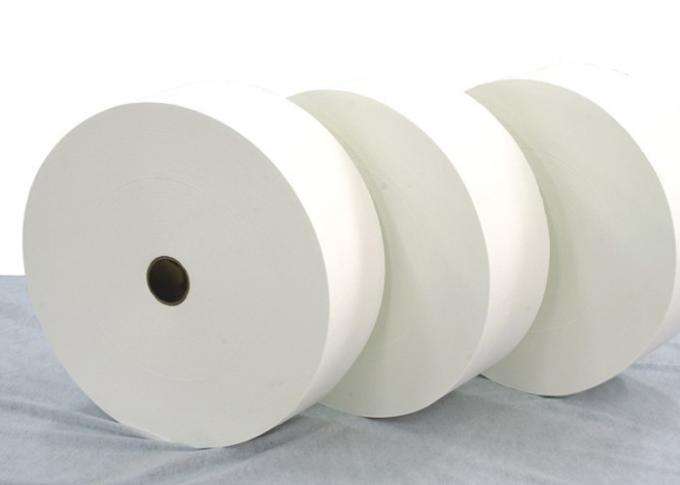 Pure Natural Cotton Spunlace Nonwoven Fabric Roll High Tensile Strength