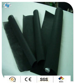 Smooth Black Bamboo Charcoal Fabric Spunlace Nonwoven 35gsm - 85gsm