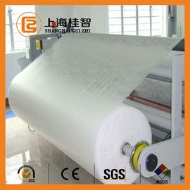 White Cross Lapping Non Woven Cloth With Viscose And Polyester