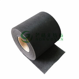 Black Spunlace Plain Activated Carbon Nonwoven Fabric