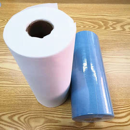 Breathable Spunlace Nonwoven Embossed Wiping Paper Roll
