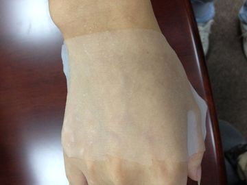 100% Cupro Spunlace Non Woven Fabric Transparent Mask Raw Material