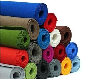 Green Needle Punched Non Woven Polyester Fabric Spunlace Nonwoven Wipes
