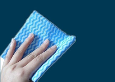 Spunlace Nonwoven Industrial Wipes Kitchen Cleaning Cloth with Silk Screen Printing